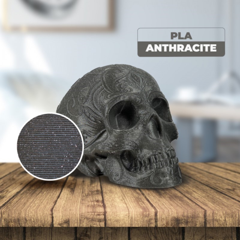 PLA 1kg Anthracite - Azurefilm - Image 2