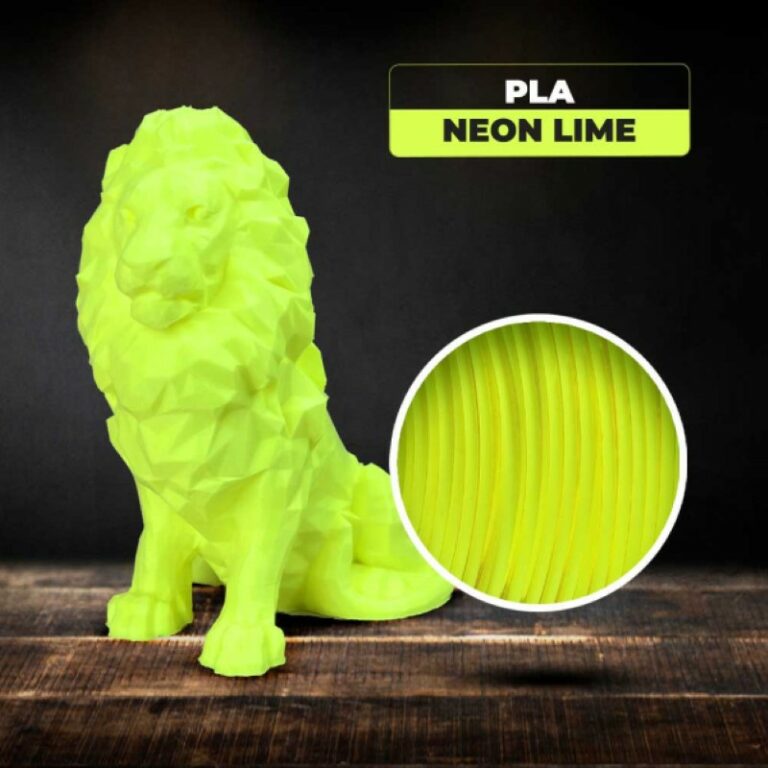 PLA 1kg Neon Lime - Azurefilm - Image 2