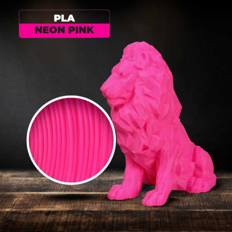 PLA 1kg Neon Pink - Azurefilm - Image 4