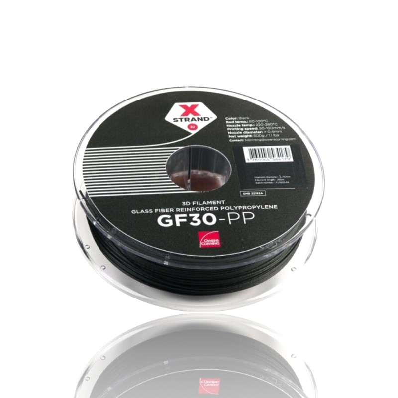 Ultrafuse XSTRAND GF30-PP 500g Black - BASF