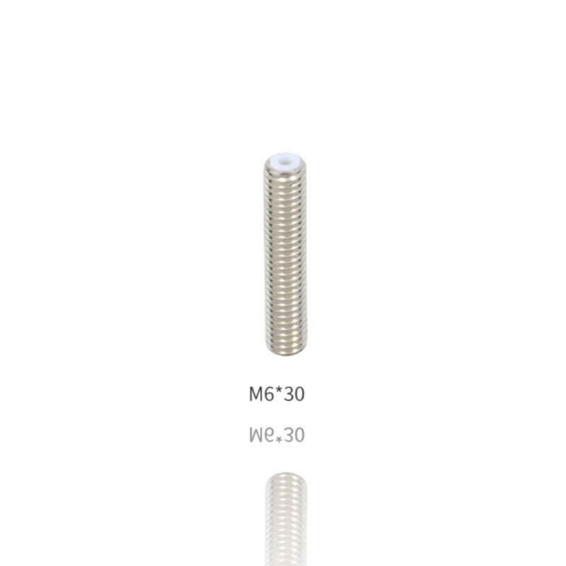 Heat Break PTFE M6 30mm ( Heatbreak thread throat teflon ) - AIMSOAR