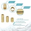 Rolamento Manga autolubrificante Latão 8*11*22 (Self-lubricating Brass Bearing Bushing Sleeve Ultimaker ) - AIMSOAR