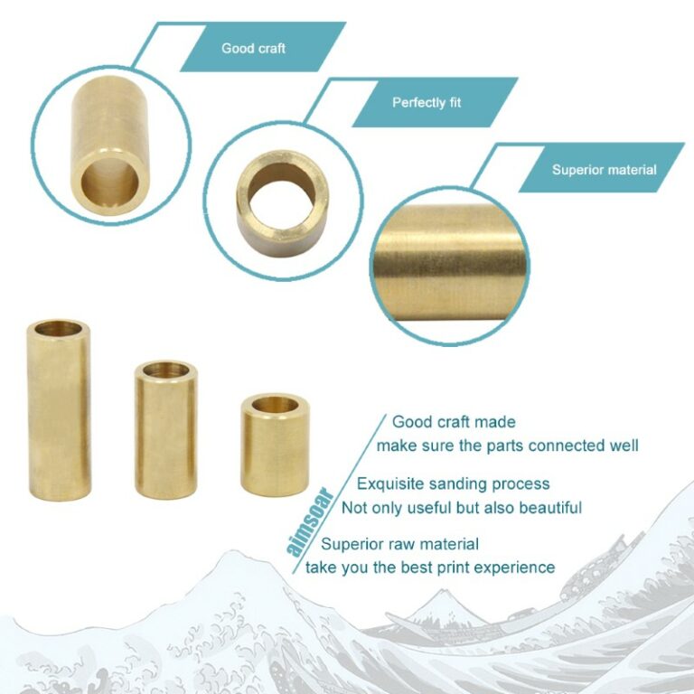 Rolamento Manga autolubrificante Latão 8*11*30 (Self-lubricating Brass Bearing Bushing Sleeve Ultimaker ) - AIMSOAR - Image 6
