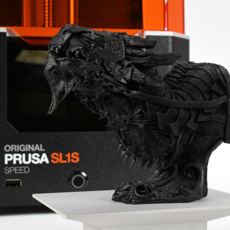 Prusament Resin Model Rich Black 1kg - Prusa Original - Image 2