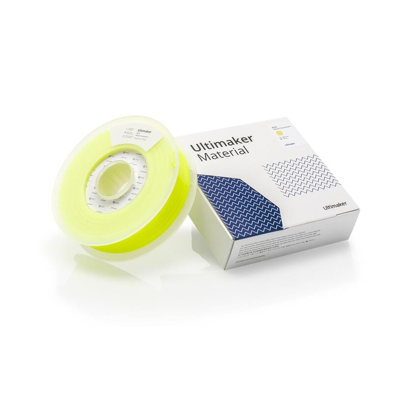 PETG 750g Yellow Translucent - Ultimaker - Image 8