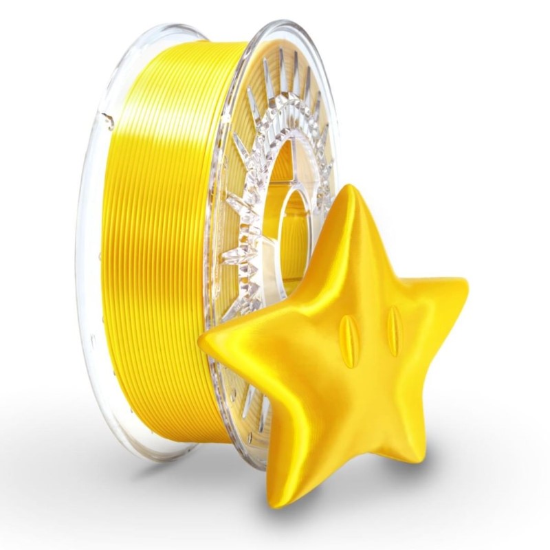 PLA Silk 800g Yellow - Rosa3D - Image 2