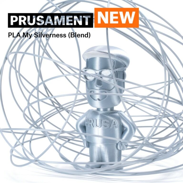 PLA 970g Prusament My Silverness (Blend) - Prusa Original - Image 3