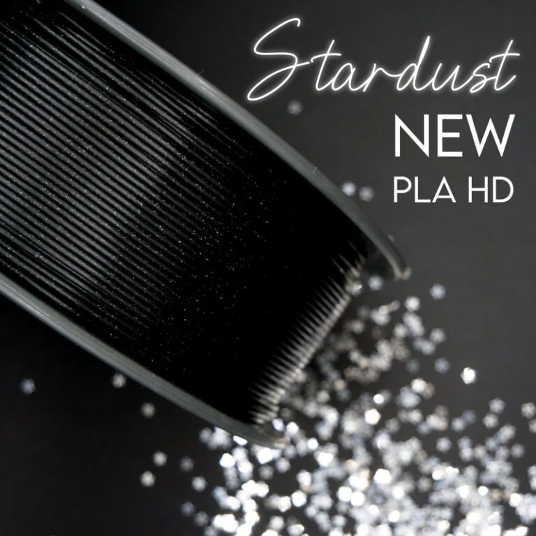 PLA HD 300g GLITTER Negro Galaxia Galaxy Black - WINKLE - Image 4