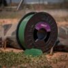 PLA HD 10m (Amostra) GLITTER Verde Militar Military Green - WINKLE