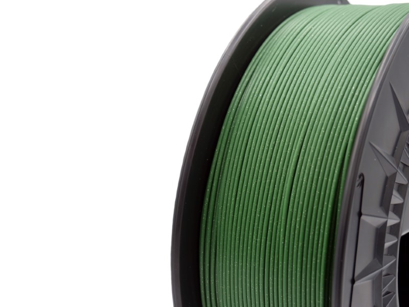 PLA HD 10m (Amostra) GLITTER Verde Militar Military Green - WINKLE - Image 9