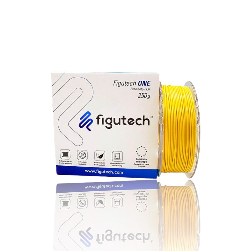 PLA ONE 250g Amarillo Amarelo - Figutech