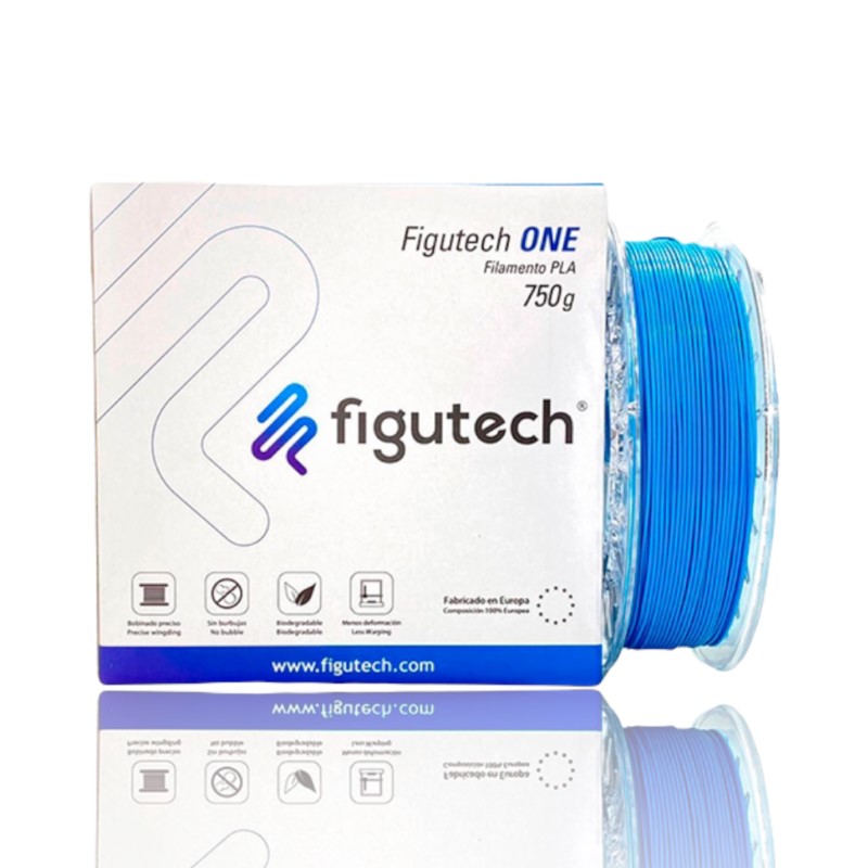 PLA ONE 750g Azul Claro - Figutech