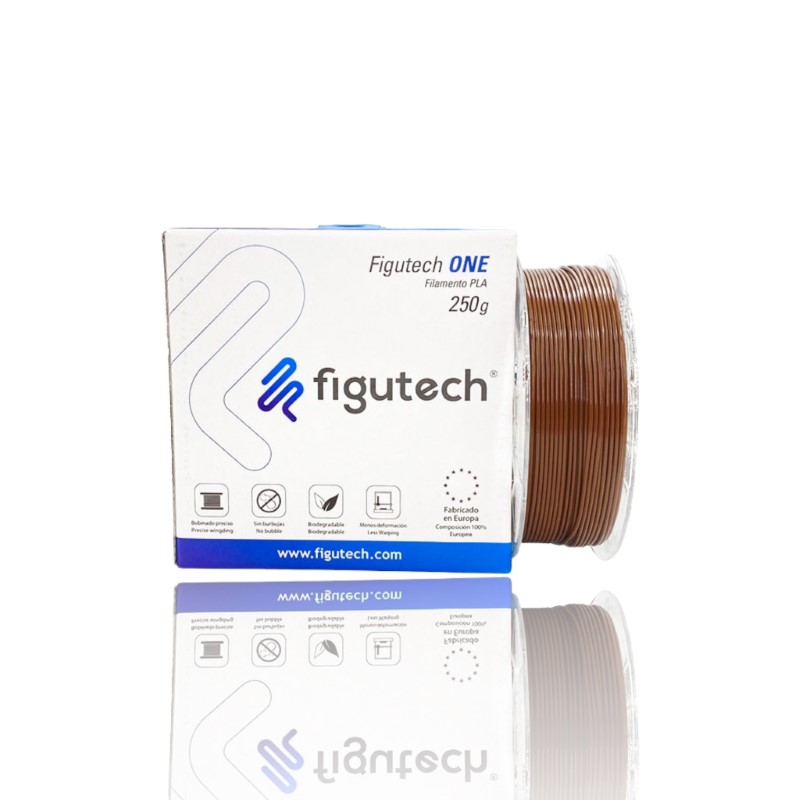 PLA ONE 250g Marron Castanho - Figutech
