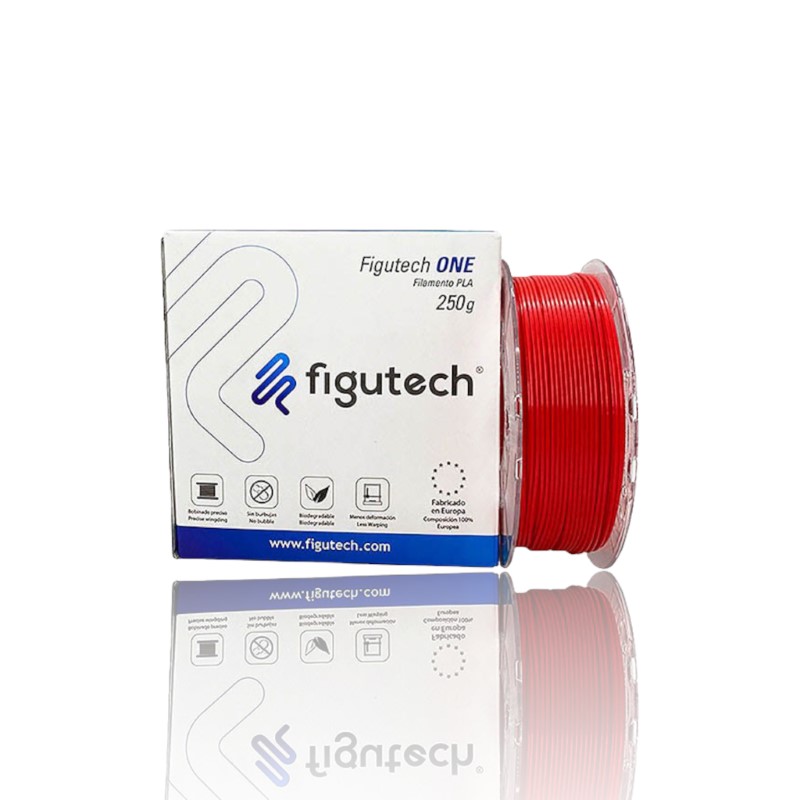 PLA ONE 250g Rojo Vermelho - Figutech