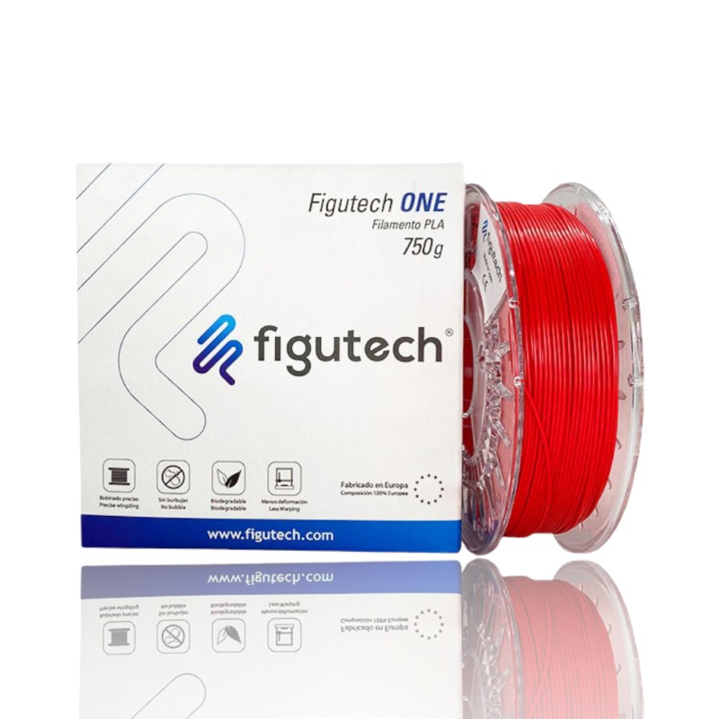 PLA ONE 750g Rojo Vermelho - Figutech