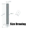 0.6mm B-SERIES PREMIUM Latão Nozzle SuperVolcano - AIMSOAR