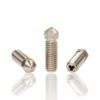 0.4mm CHT VOL Coated Brass Nozzle M6×1×14.5×21 1.75 E3D Volcano Revestimento de Níquel - Bondtech