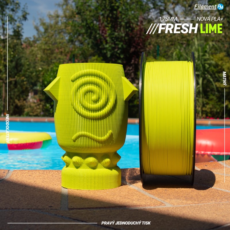 PLA+ PASTEL EDITION 1kg SUMMER EDITION - FRESH LIME - Filament PM - Image 2