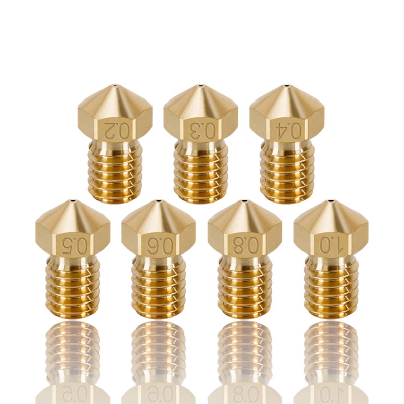 0.4mm C-SERIES Latão Nozzle V6 (compatível com E3D) - AIMSOAR - Image 3