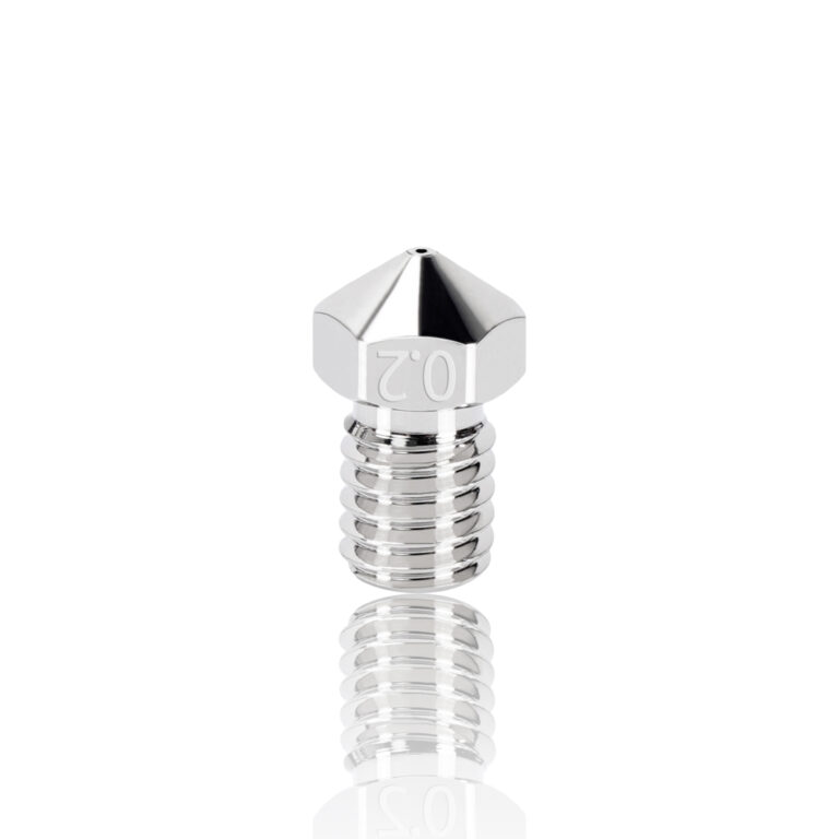 0.2mm C-SERIES Latão Revestido a Níquel Nozzle V6 (compatível com E3D Electroplated nickel plated high Temp H59 ) - AIMSOAR - Image 8