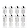0.2mm C-SERIES Latão Revestido a Níquel Nozzle V6 (compatível com E3D Electroplated nickel plated high Temp H59 ) - AIMSOAR