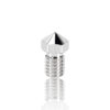 0.2mm C-SERIES Latão Revestido a Níquel Nozzle V6 (compatível com E3D Electroplated nickel plated high Temp H59 ) - AIMSOAR