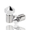 0.2mm C-SERIES Latão Revestido a Níquel Nozzle V6 (compatível com E3D Electroplated nickel plated high Temp H59 ) - AIMSOAR