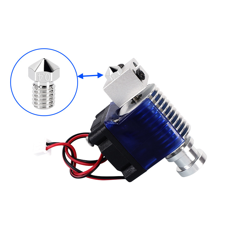 0.2mm C-SERIES Latão Revestido a Níquel Nozzle V6 (compatível com E3D Electroplated nickel plated high Temp H59 ) - AIMSOAR - Image 6