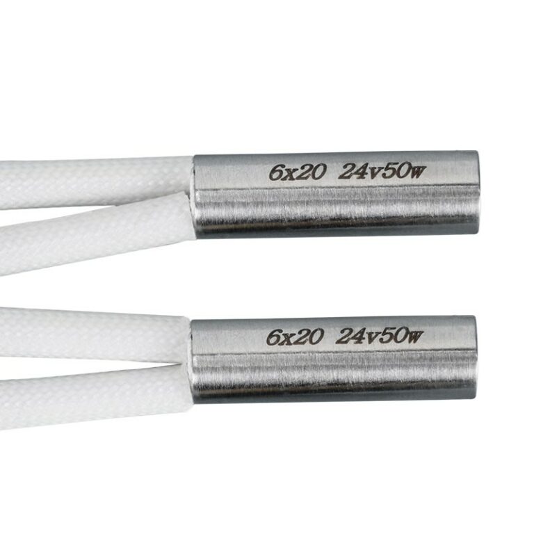 Resistência Cerâmica 24V 50W Heating Cartridge Conector Ferrule ( Ceramic Heater 6*20, cabo de 1m Needle pin terminal) - AIMSOAR - Image 2