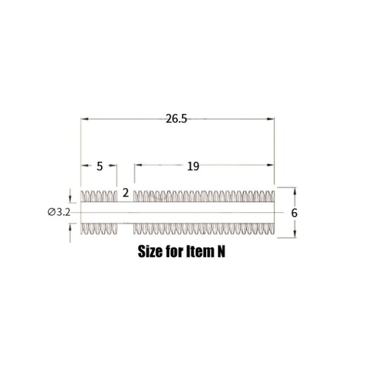 Heat Break All Metal 3mm 26mm Clone ( Heatbreak ) - AIMSOAR - Image 2
