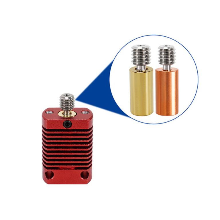 Heat Break Bi-Metal TITÂNIO Cobre E3D V6 Clone sem Rosca ( Heatbreak titanium alloy red copper Copper smoothy) - AIMSOAR - Image 5