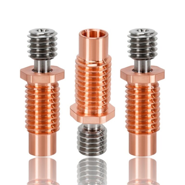 Heat Break Bi-Metal TITÂNIO Cobre E3D V6 Clone com Rosca de Alta Temperatura ( Heatbreak titanium alloy red copper Copper thread wear and high-temp resistant ) - AIMSOAR - Image 6