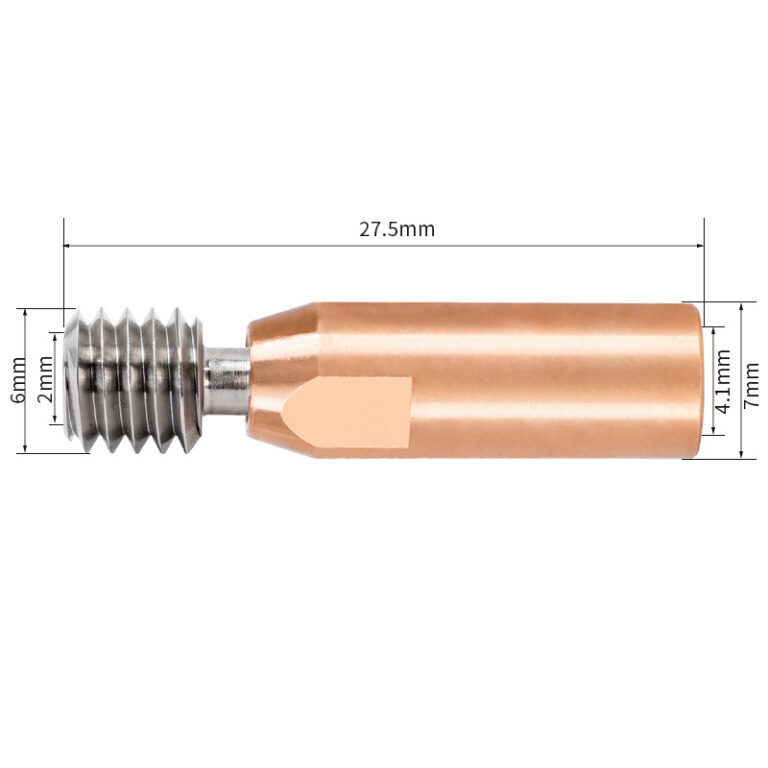 Heat Break Bi-Metal TITÂNIO Cobre Vermelho Clone ( Heatbreak CR10 titanium alloy throat Red  Copper) - AIMSOAR - Image 2