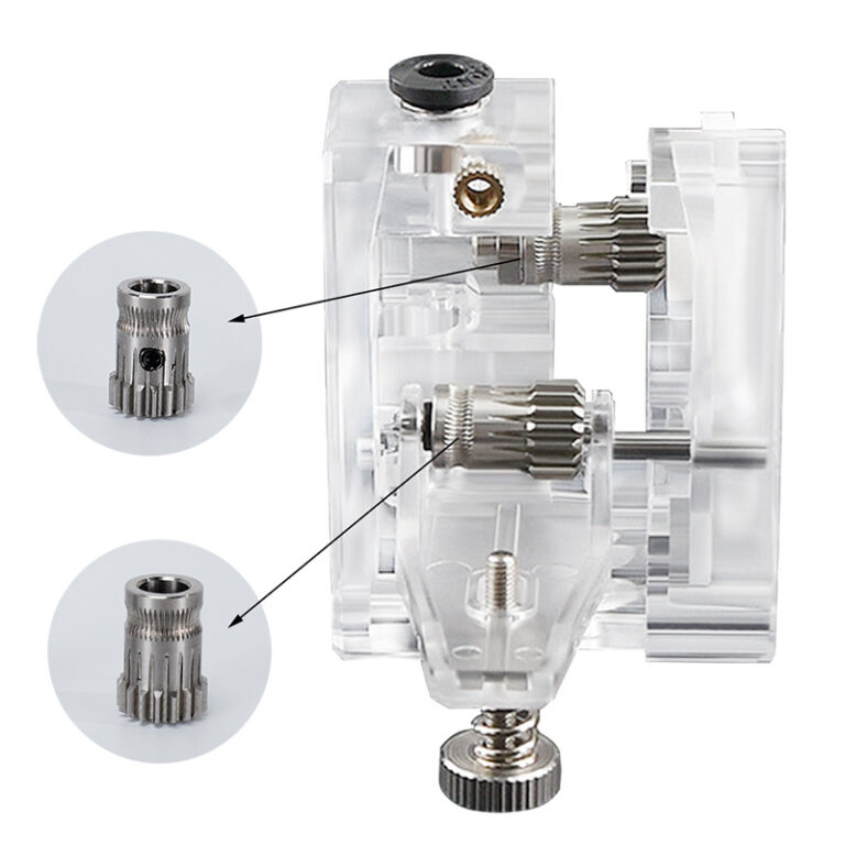 Drivegear kits (set) 1.75 / 5.0 para Extrusor Dual drive Extruder Clone - Aimsoar - Image 6