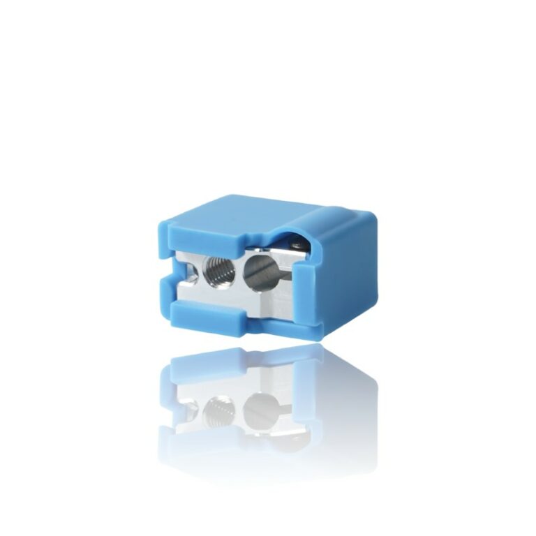 Isolamento de silicone Azul para Heat Block E3D Volcano PT100 Clone Alumínio - AIMSOAR - Image 3