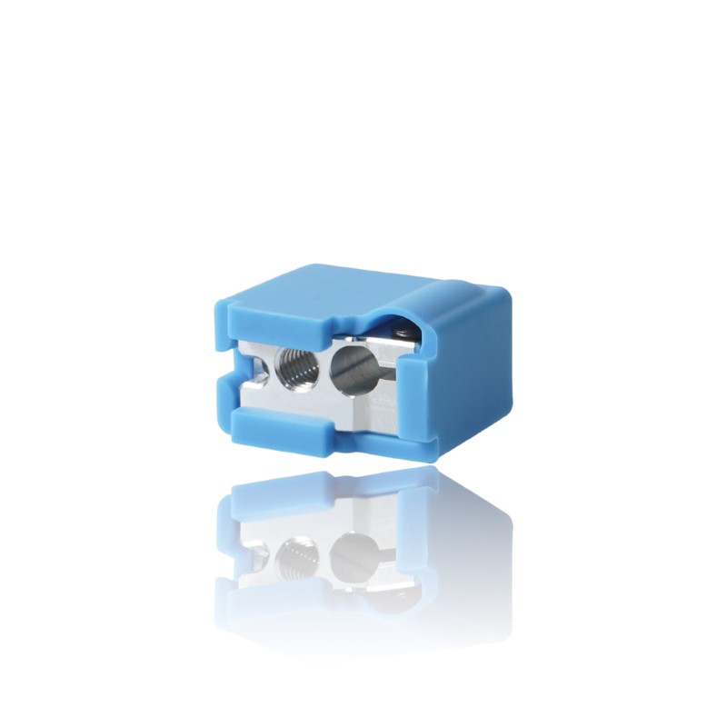 Isolamento de silicone Azul para Heat Block E3D Volcano PT100 Clone Alumínio - AIMSOAR - Image 3