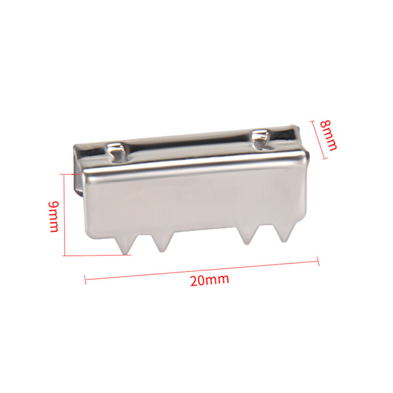 Clip Fixador Serrilhado Cravar Correia com fecho GT2 6mm largura (2GT-6 Timing belt fix clip ) - AIMSOAR - Image 2