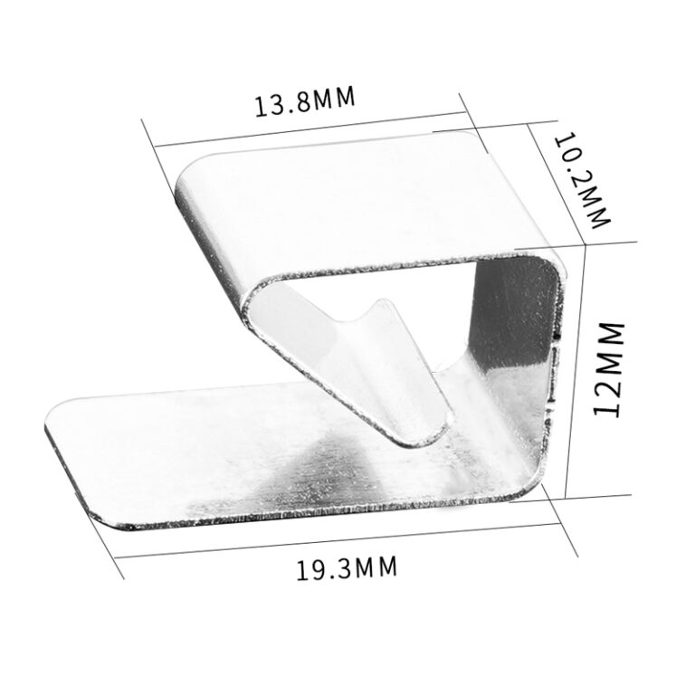 Clip Mola Vidro hotbed Cama Quente Plataforma Heatbed 11mm (Hot Bed Glass Plate Holder Stainless Steel fixing clamp) - AIMSOAR - Image 2