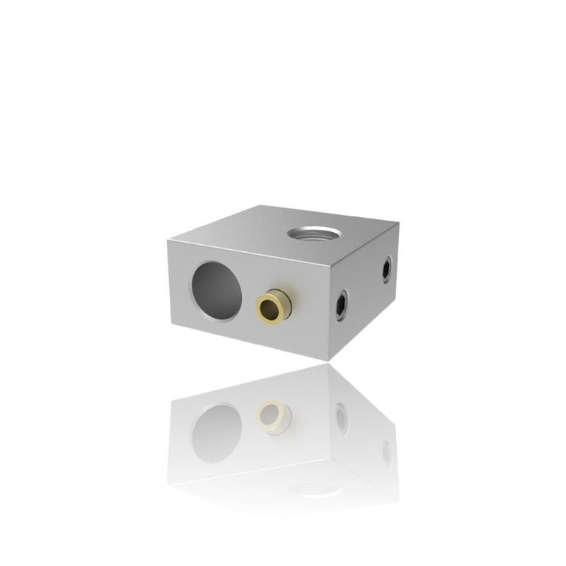 Heat Block de Alumínio para MK7 MK8 20X20X10mm ( Heatblock bloco de aquecimento  ) - AIMSOAR - Image 3