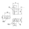 Heat Block de Alumínio para MK7 MK8 20X20X10mm ( Heatblock bloco de aquecimento  ) - AIMSOAR