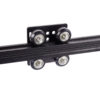 Gantry Plate Preto V-Slot 2020 com Rolamentos D-Type POM - AIMSOAR