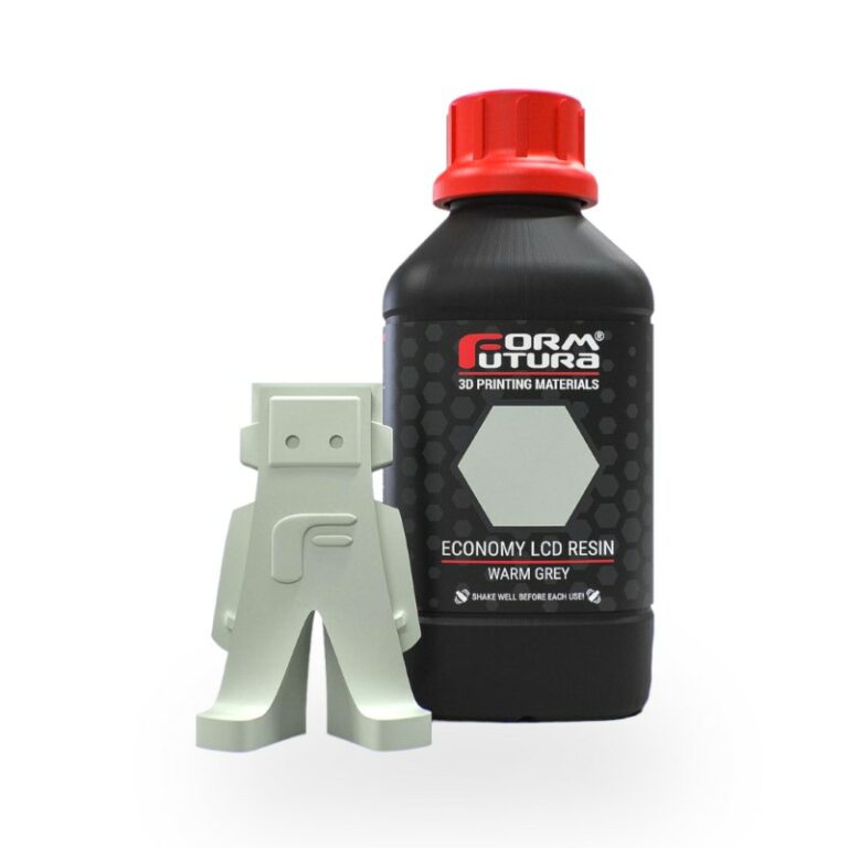 1000ml Economy LCD Series Resina Impressão 3D LCD e DLP UV (385 - 420nm) Warm Grey - FORMFUTURA