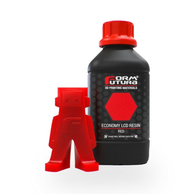 1000ml Economy LCD Series Resina Impressão 3D LCD e DLP UV (385 - 420nm) Red - FORMFUTURA