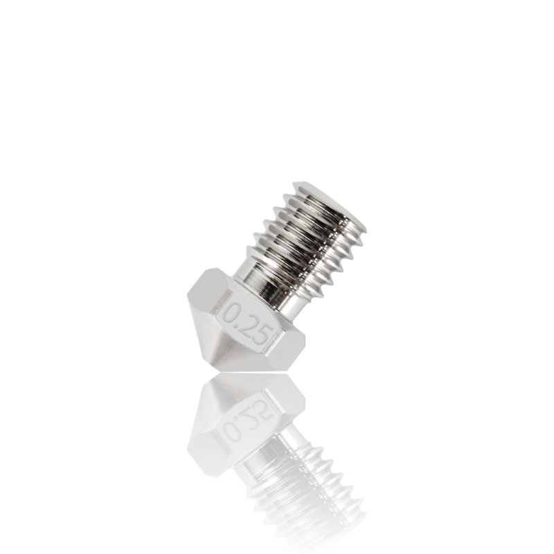 0.8mm C-SERIES CuCrZr (Copper Chromium Zirconium) Nozzle V6 (compatível com E3D High Temperature PEEK PEKK PEI ) - AIMSOAR - Image 7