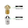 0.8mm C-SERIES CuCrZr (Copper Chromium Zirconium) Nozzle V6 (compatível com E3D High Temperature PEEK PEKK PEI ) - AIMSOAR