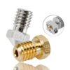 0.8mm C-SERIES CuCrZr (Copper Chromium Zirconium) Nozzle V6 (compatível com E3D High Temperature PEEK PEKK PEI ) - AIMSOAR