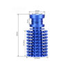Heat Sink V6 Clone upgraded version Alumínio Preto, modelo com rosca M10 ( Heatsink bloco de aquecimento compatível com E3D ) - AIMSOAR