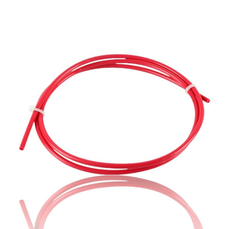 10cm Tubo Vermelho PTFE 2/4 mm  - AIMSOAR