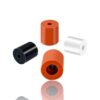 Espaçador Silicone Laranja 18mm de compressão para nivelamento da hotbed (leveling shock absorber Spring) - AIMSOAR