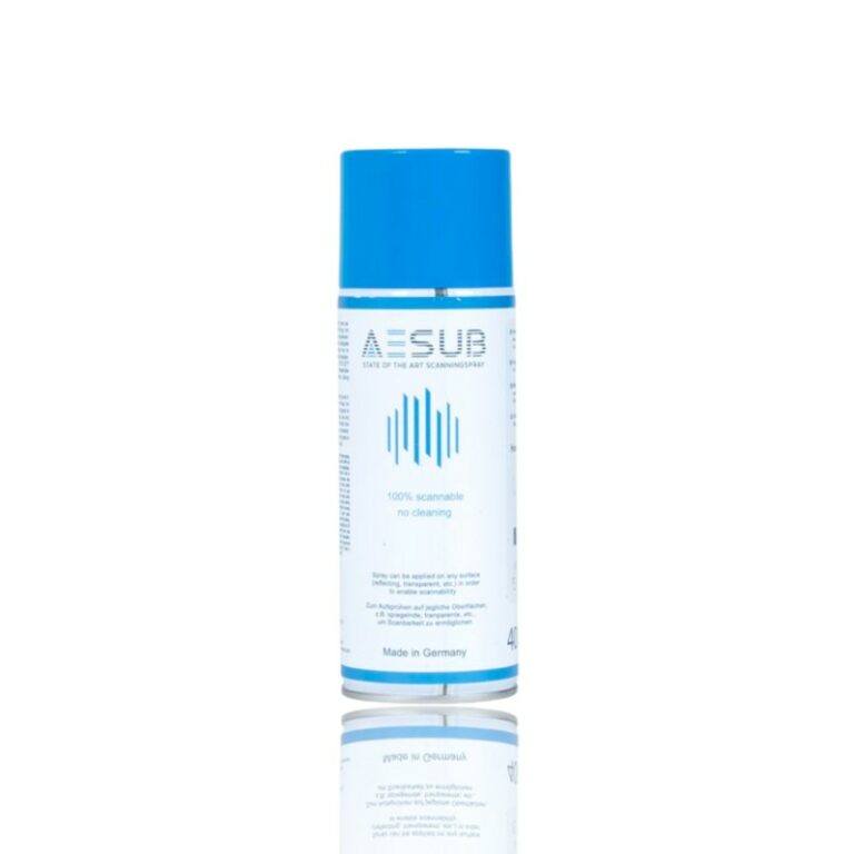 Spray para digitalização Scanner 3D Anti-reflexo laser 400ml Blue - AESUB